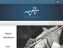 Tablet Screenshot of herszbaum.com
